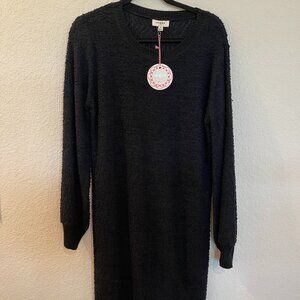 NWT Umgee Black Sweater Dress